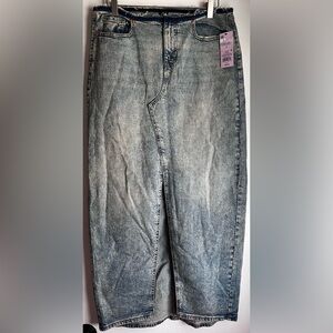 NWT Wild Fable Women’s Denim Maxi Skirt, 6